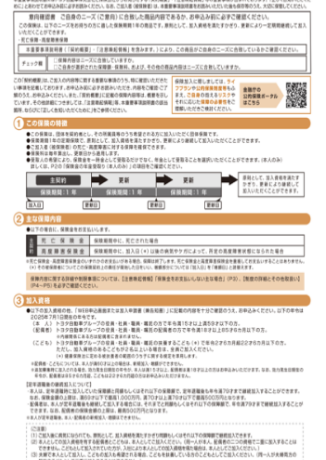 重要事項説明書